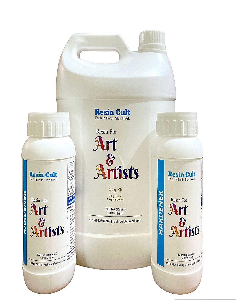 Resin Cult Artist Resin 3:1 - 4kg