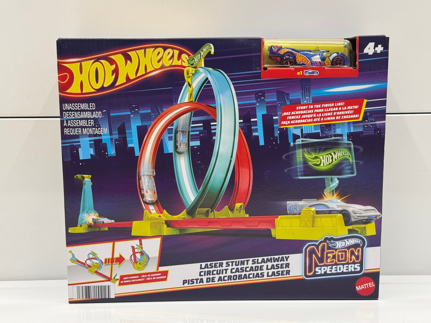 Hot Wheels Laser Stunt SlamwayTrack Set