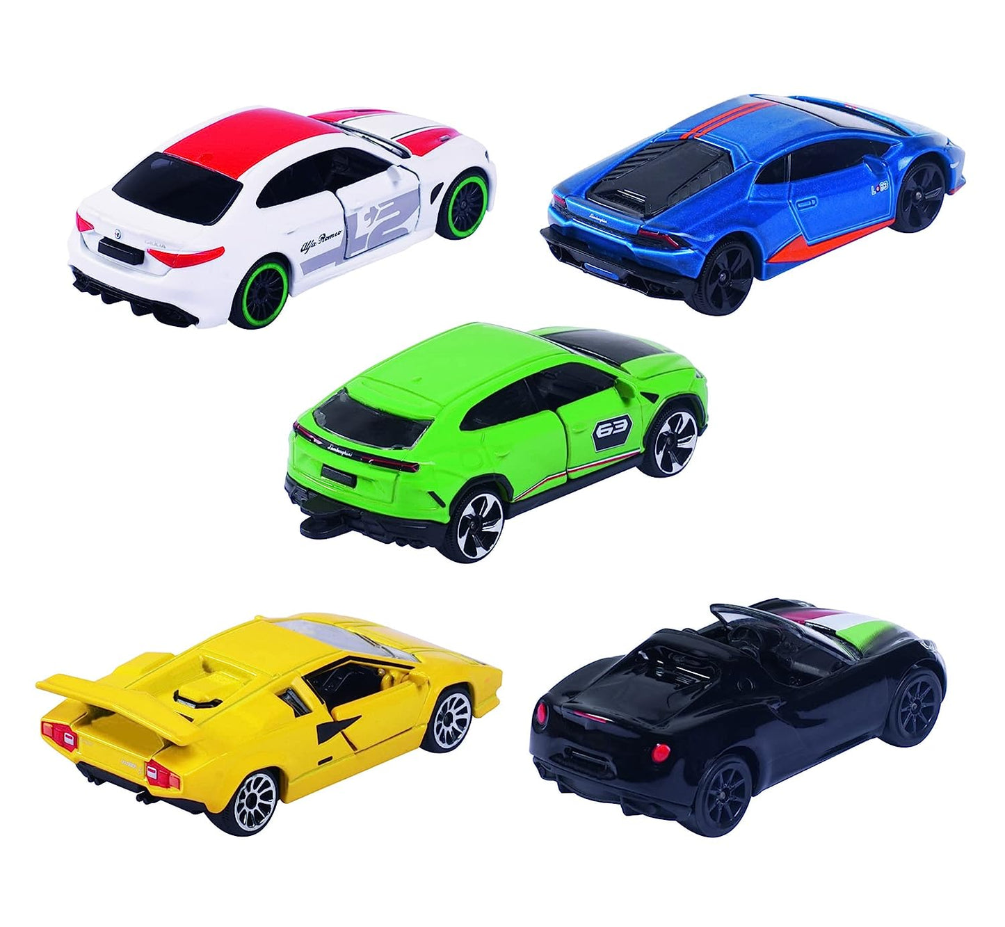 Majorette Dream Italian Vehicles Series 5 Car Gift Set