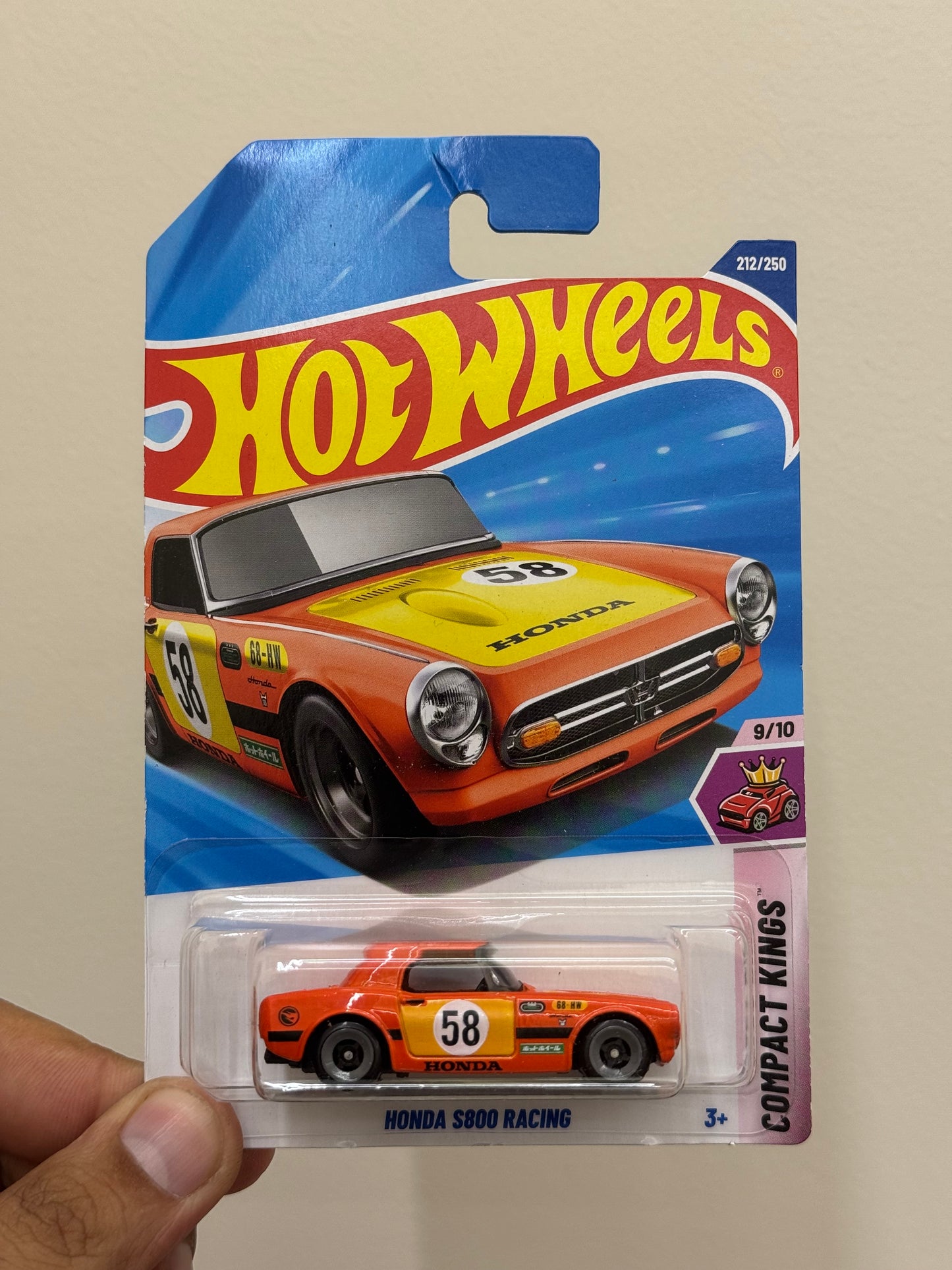 Hot Wheels - HONDA S800 RACING (Treasure Hunt)
