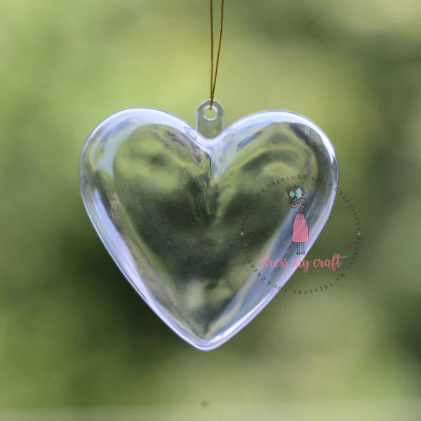 Heart Plastic Ball - 6.5CM