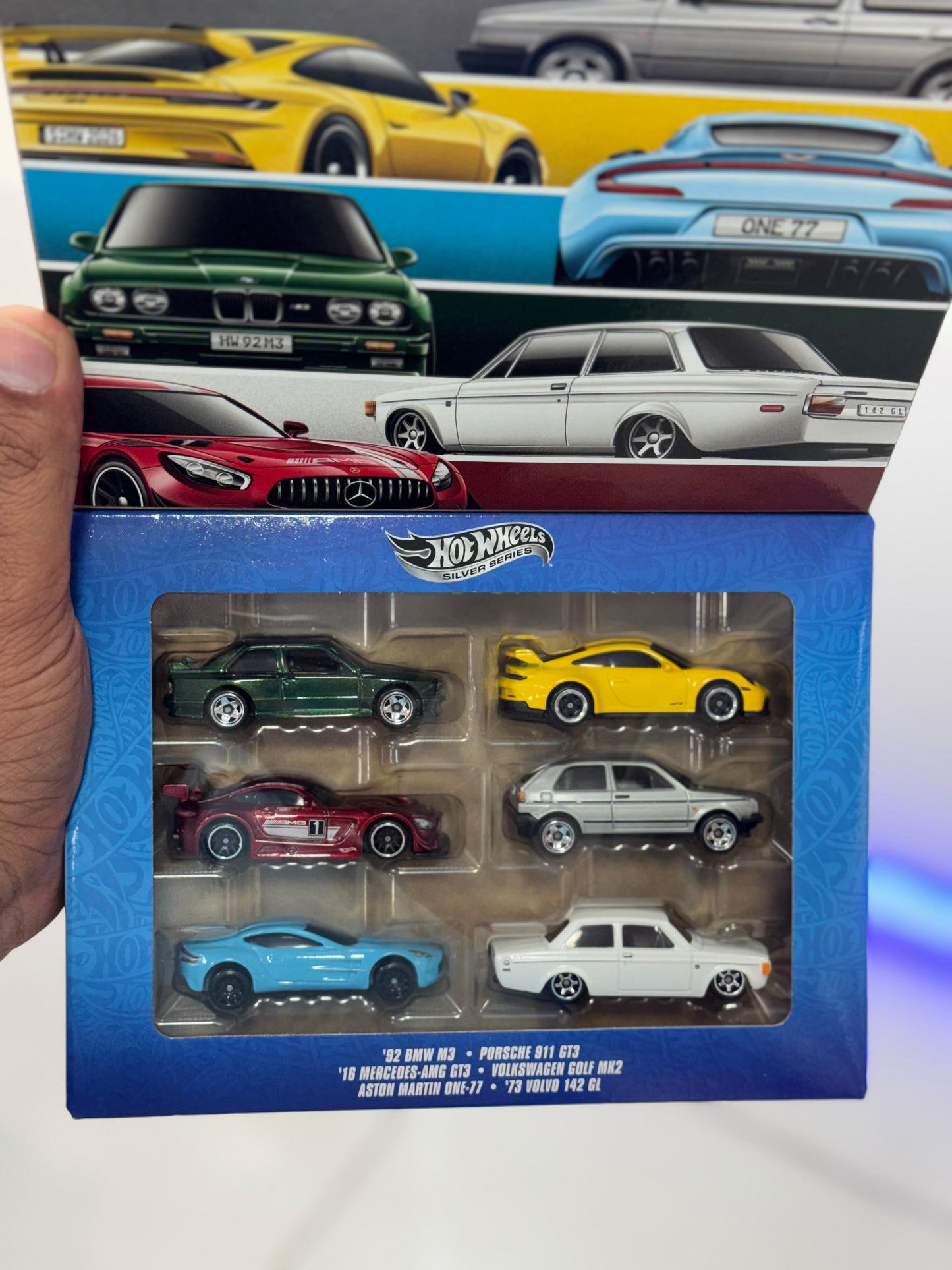Hot Wheels - Silver Series ( Gift Pack of 6 Cars)