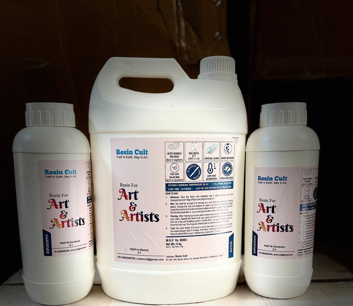 Resin Cult 6kg (2:1)