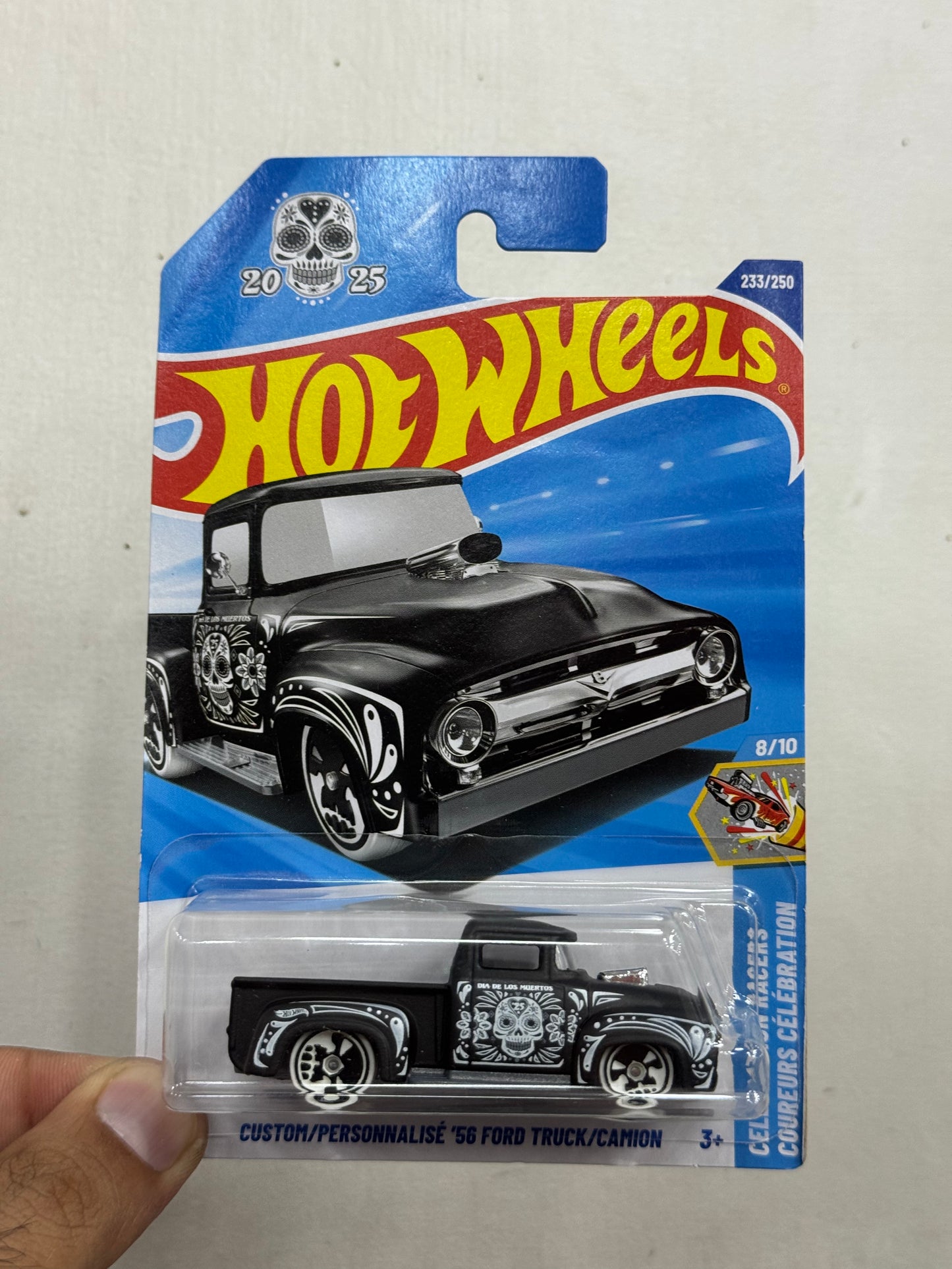 Hot Wheels - CUSTOM /PERSONNALISE 56 FORD TRUCK/CAMION (N2025)