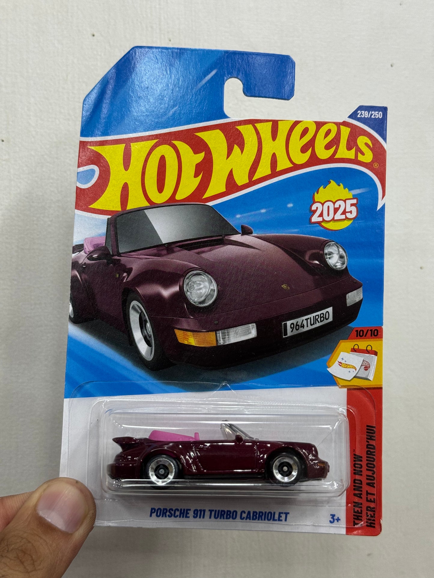 Hot Wheels - PORSCHE 911 TURBO CABRIOLET (N2025)