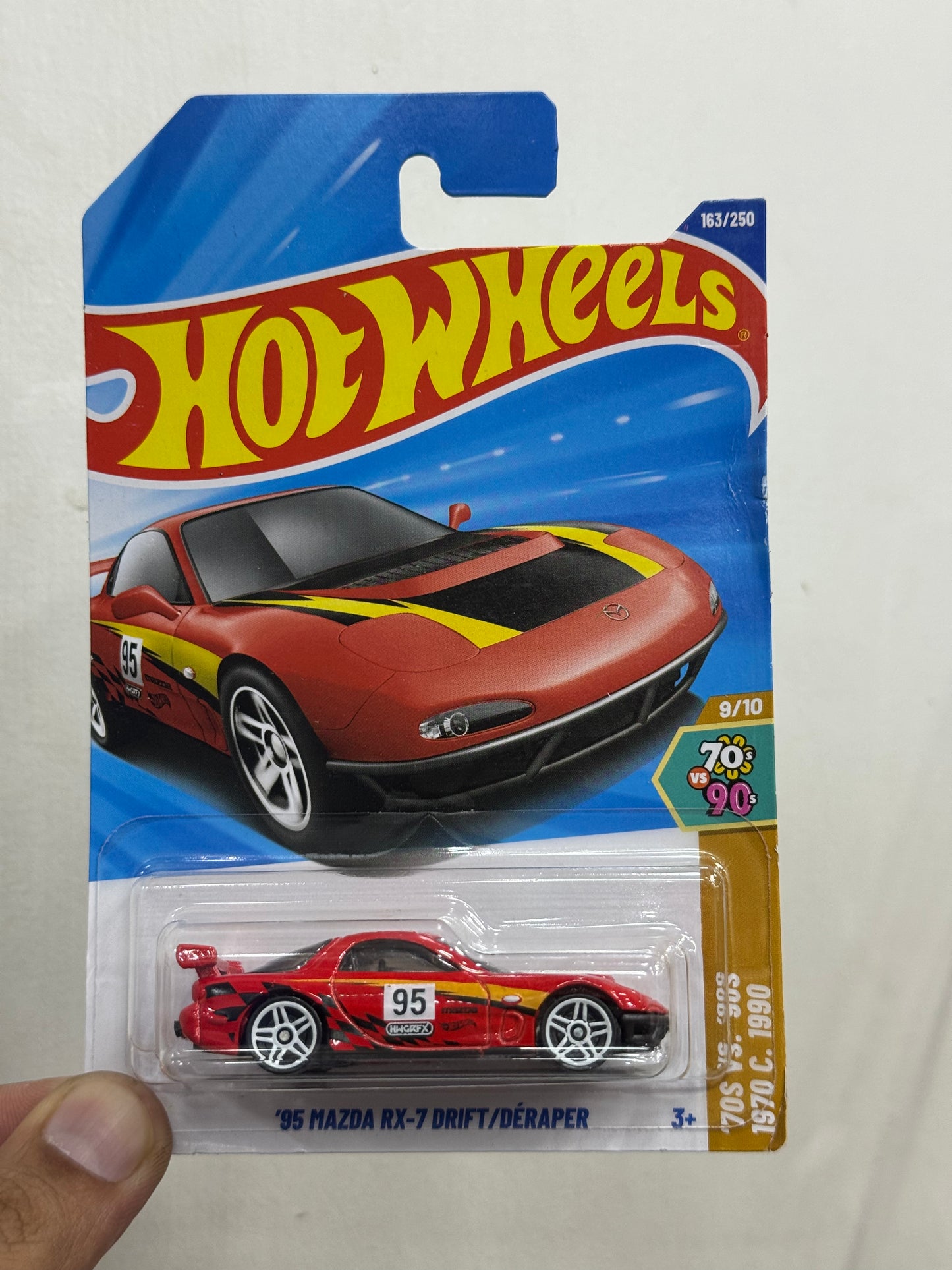 Hot Wheels - 95 MAZDA RX-7 DRIFT/DERAPER (N2025)