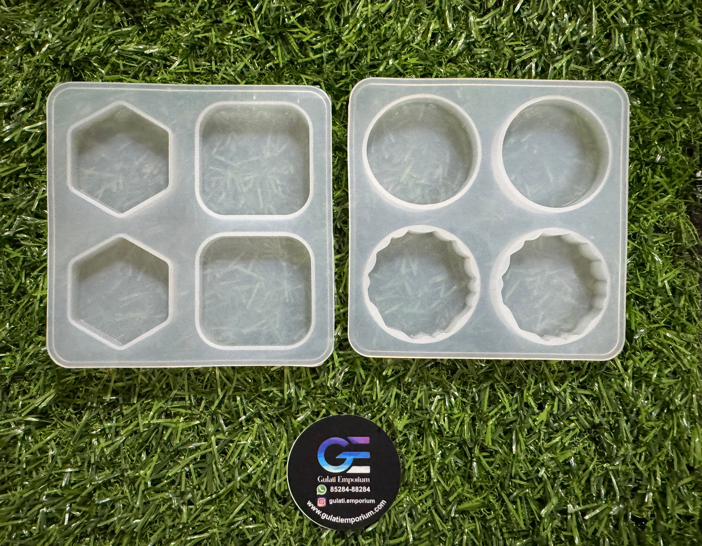 4 Cavity Pop-socket Mould (set of 2 moulds)