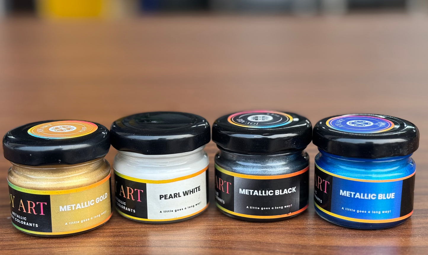 Metallic Epoxy Colorants 1.0 - Set of 4