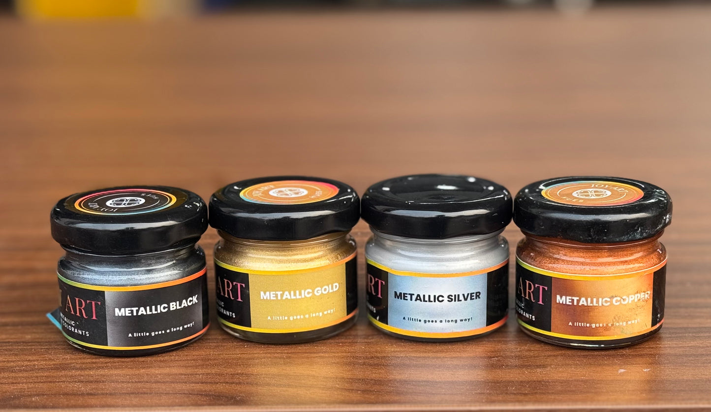 Metallic Epoxy Colorants 2.0 - Set of 4