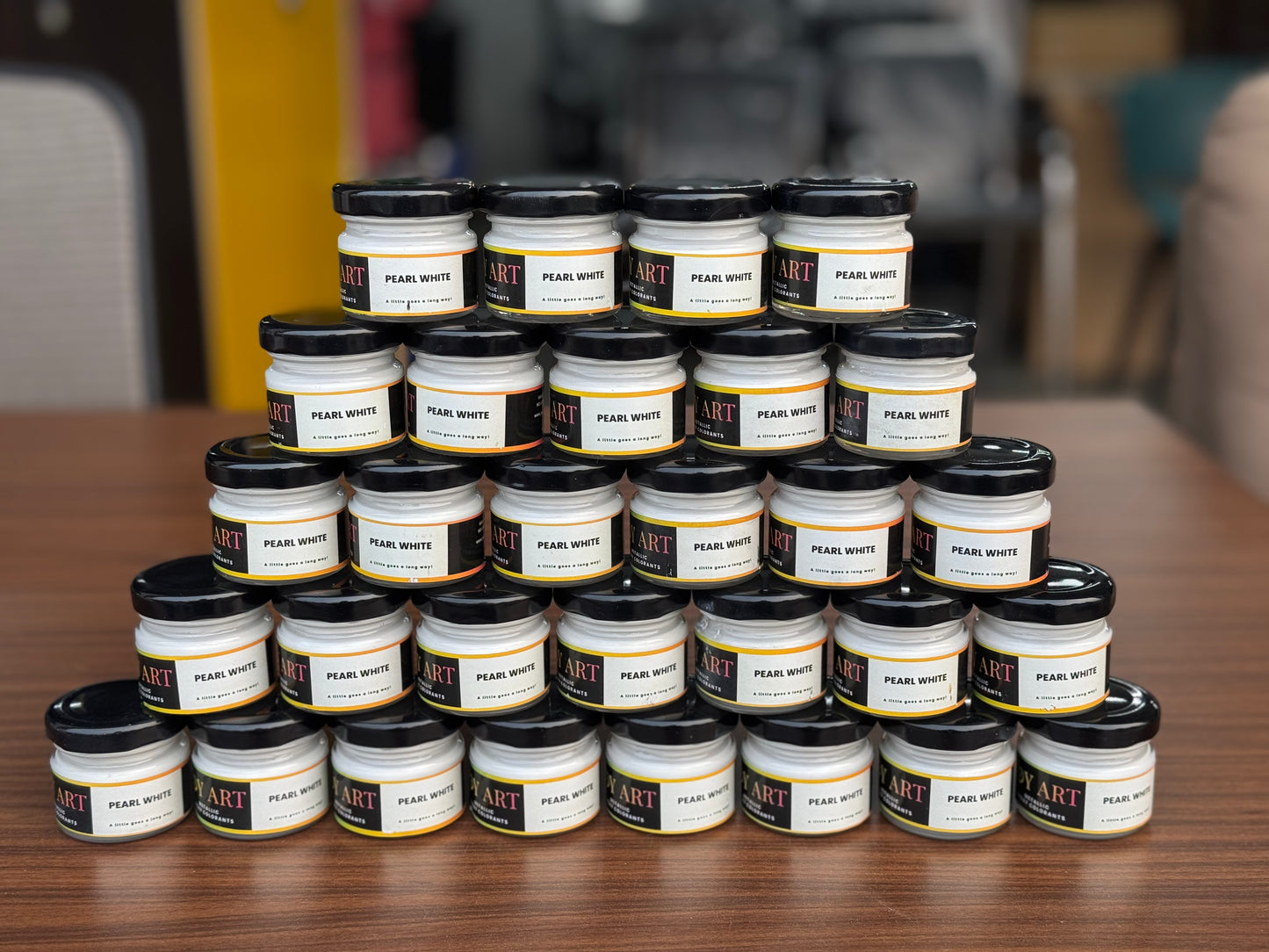 Metallic Pearl White Epoxy Colorant