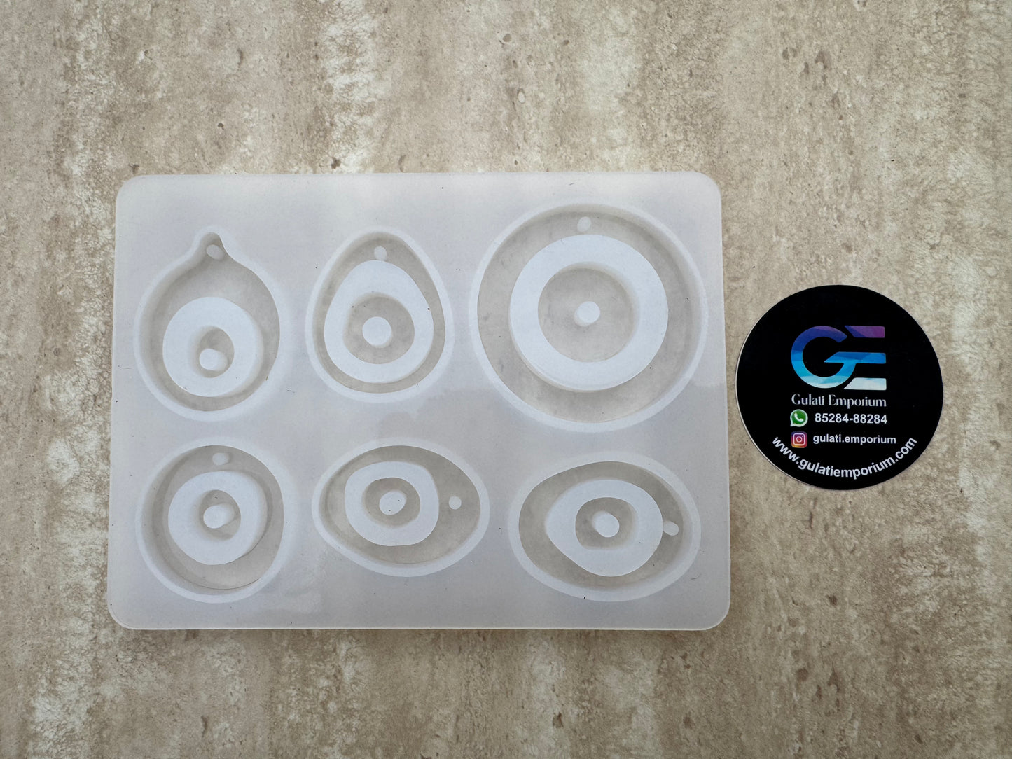 EVIL EYE MOULD 6 CAVITY