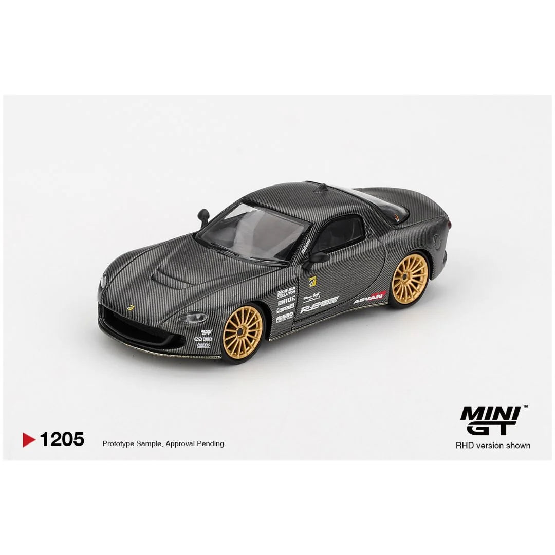 Mini GT Mazda RX-7 RE-AMEMIYA MATSUKIYO KOKU 3 ROTOR NA-7 TAS 2025 #1205