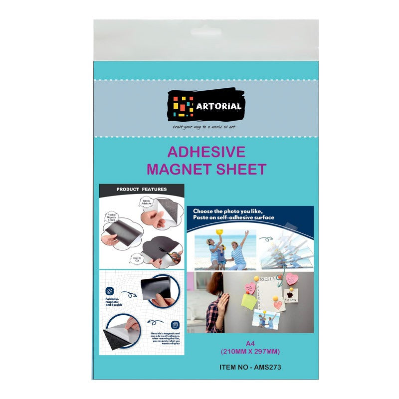 Adhesive Magnet Sheet A4