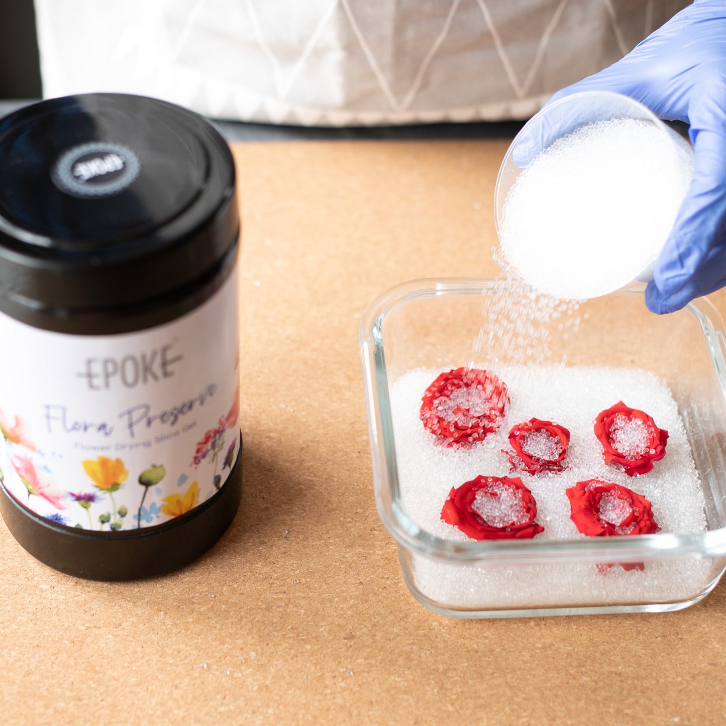 EPOKE Flora Preserve - Flower drying Silica (750g)