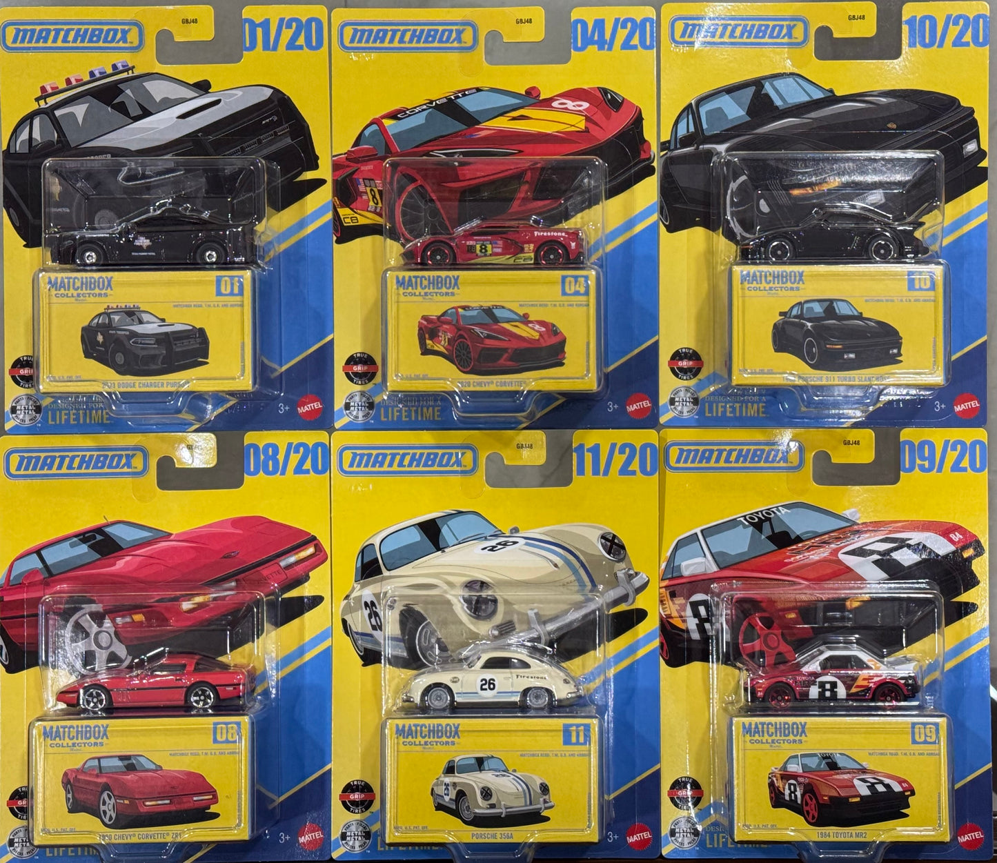 Matchbox Collectors Series - Set of 6