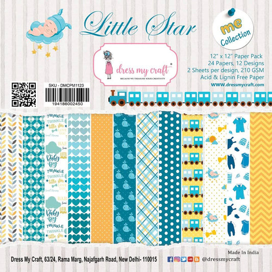 Little Star - 12" X 12" Paper Pack