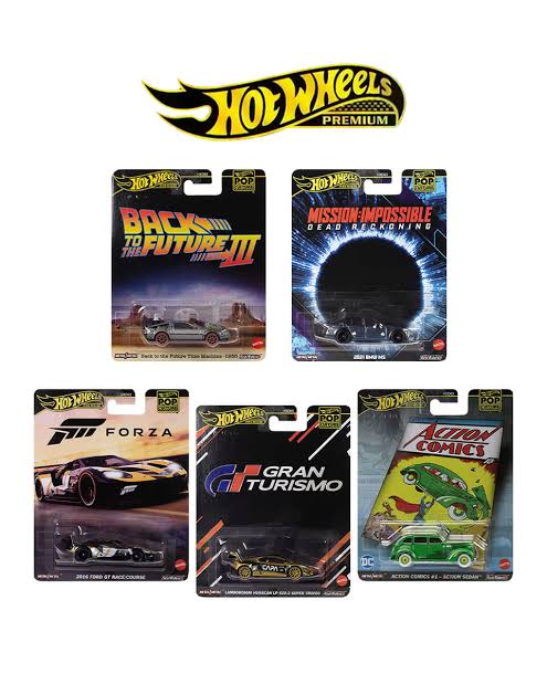 Hot Wheels - Pop Culture ( set of 5)