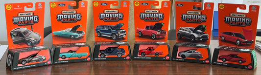 Matchbox - Moving Parts ( Set of 6)