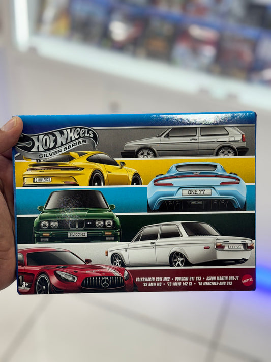 Hot Wheels - Silver Series ( Gift Pack of 6 Cars)
