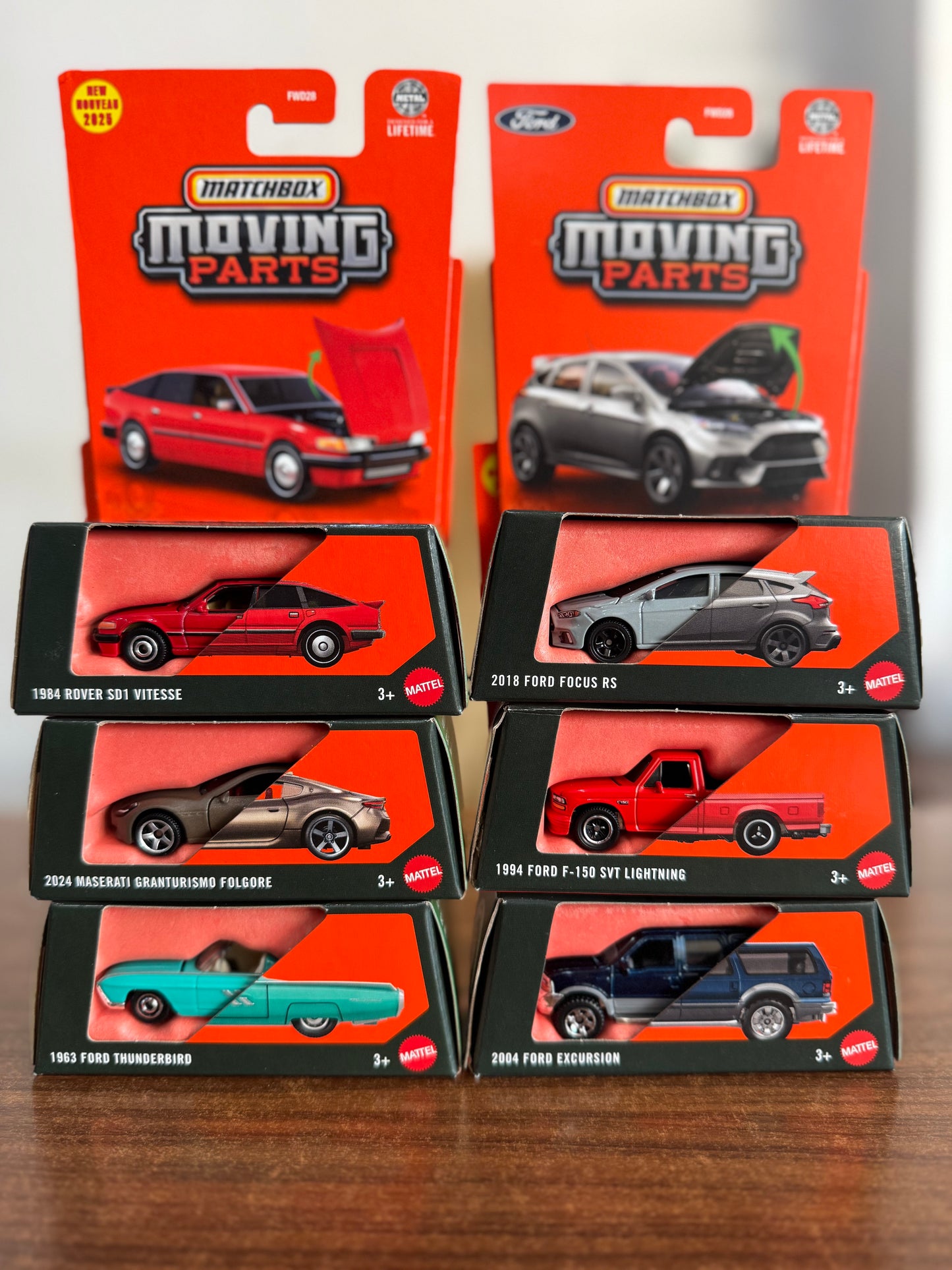 Matchbox - Moving Parts ( Set of 6)