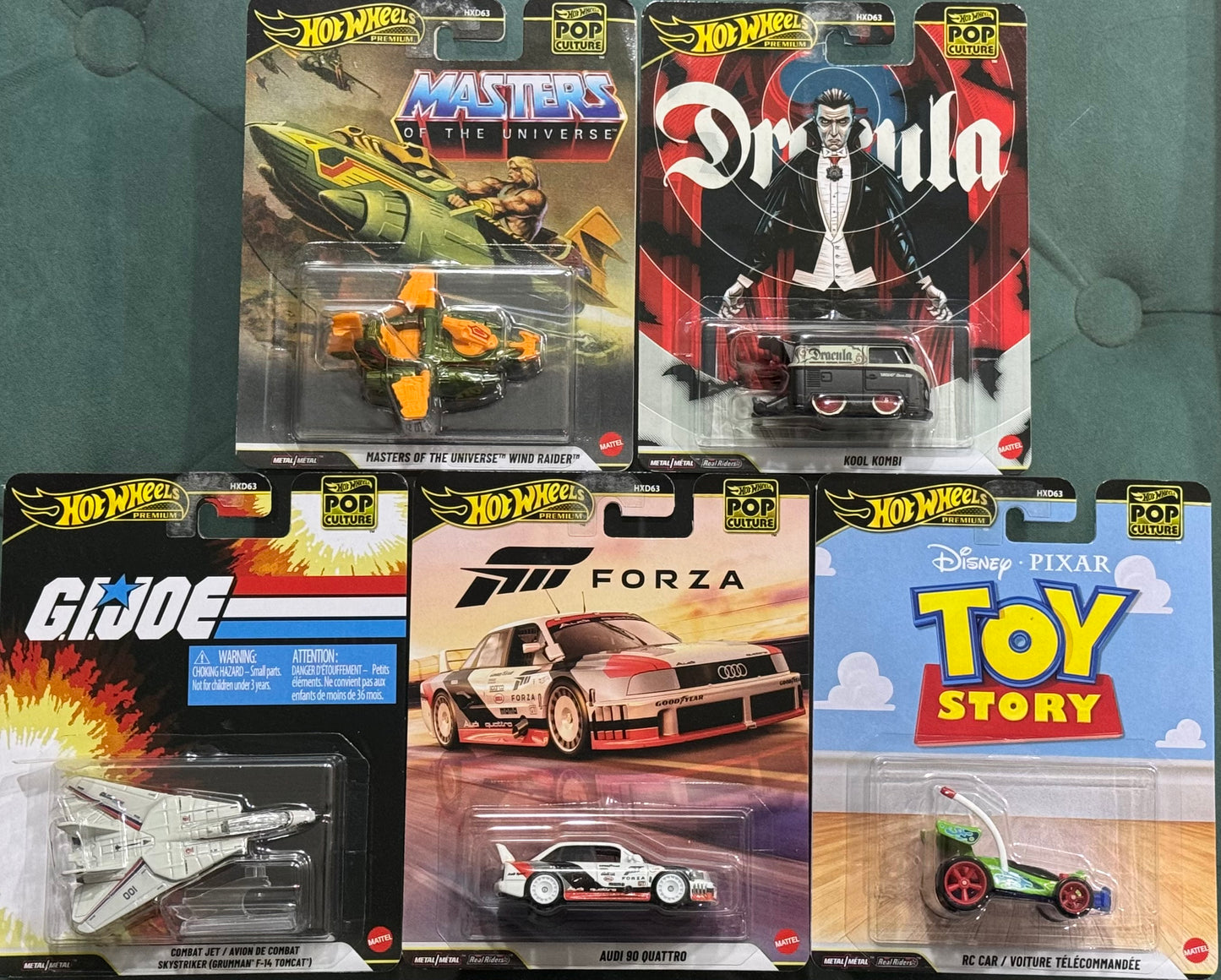 Hot Wheels - Pop Culture Set of 5