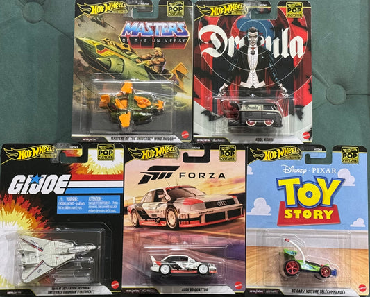 Hot Wheels - Pop Culture Set of 5