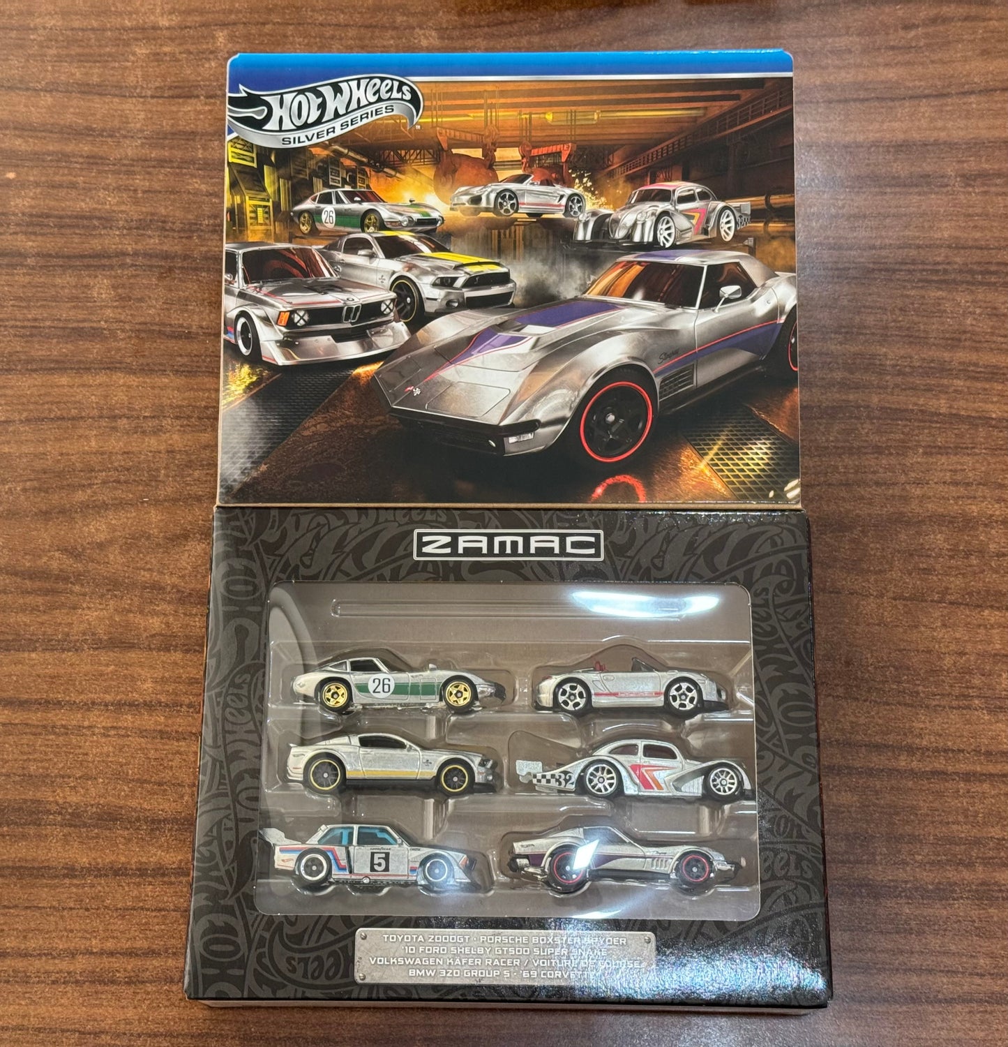 Hot Wheels - Silver Series ( Gift Pack of 6 Cars)