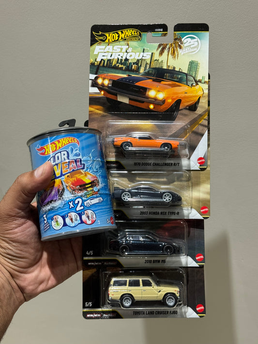 Hot Wheels - Fast & Furious Premium Combo