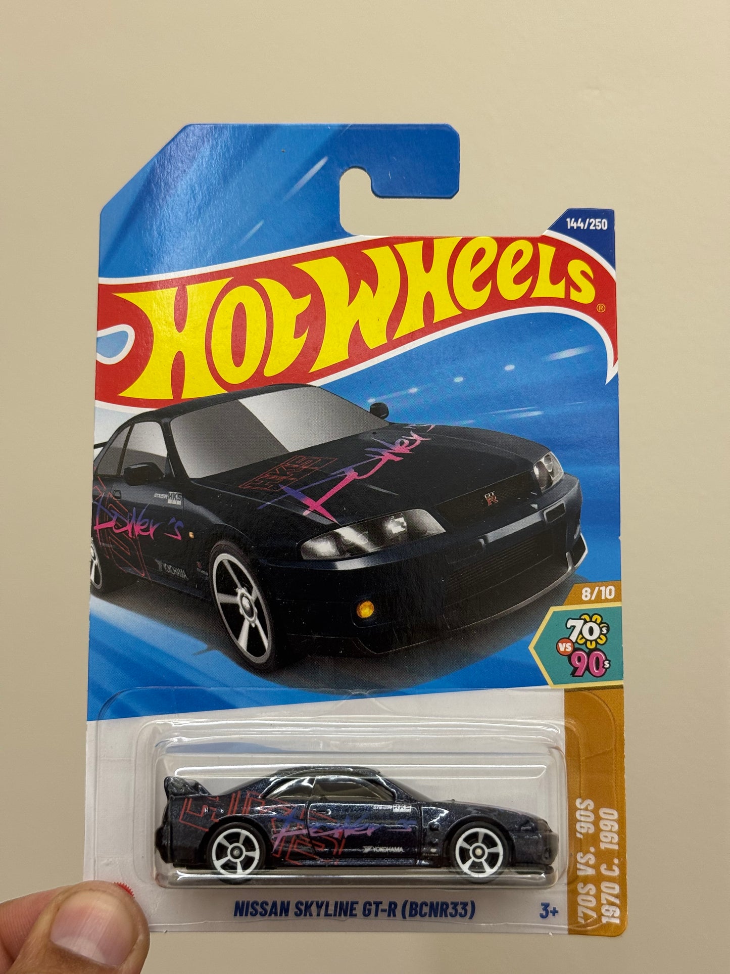 Hot Wheels - NISSAN SKYLINE GT-R (BCNR33) (M 2025)