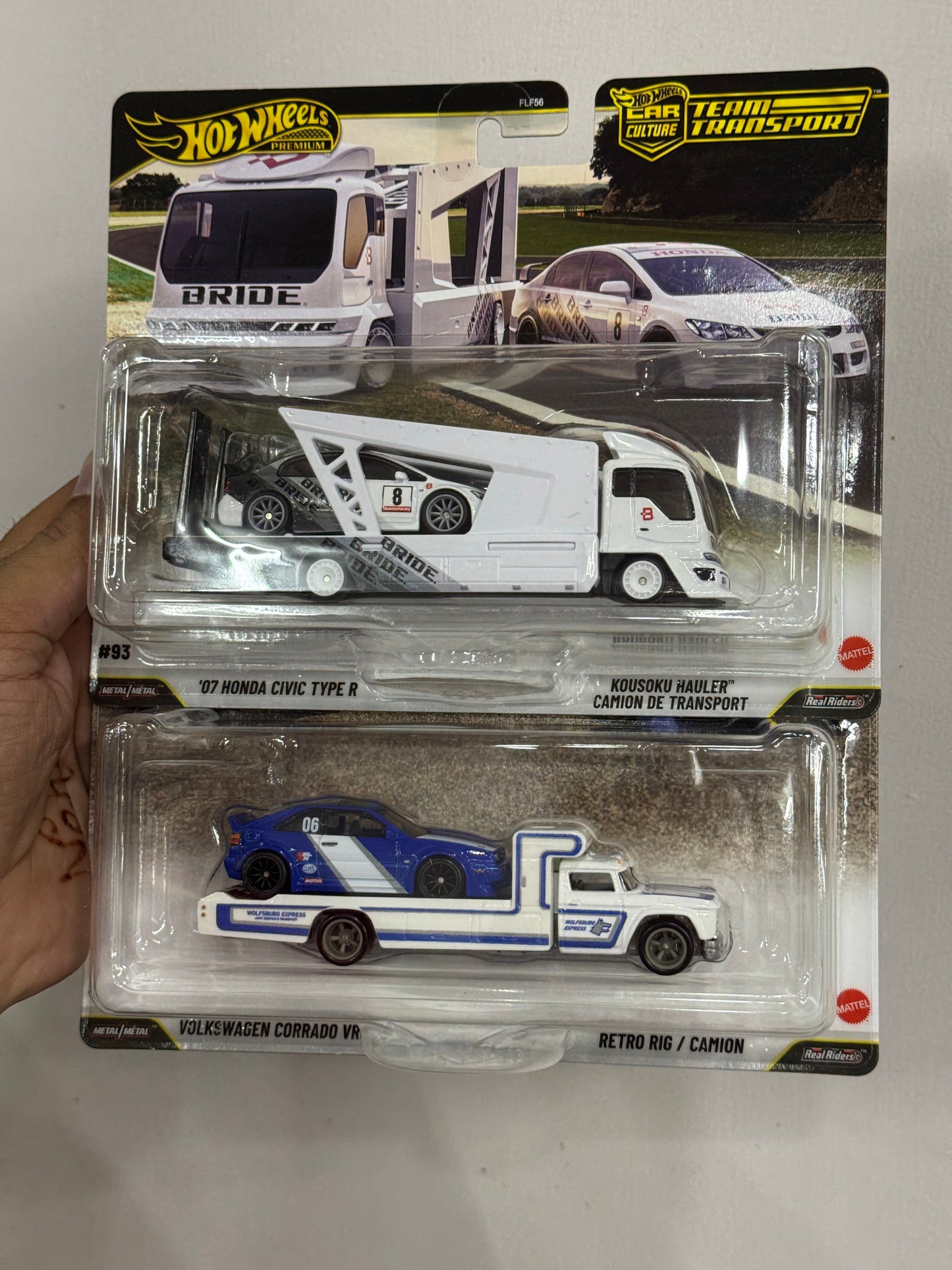 Hot Wheels - Team Transport ( set of 2)