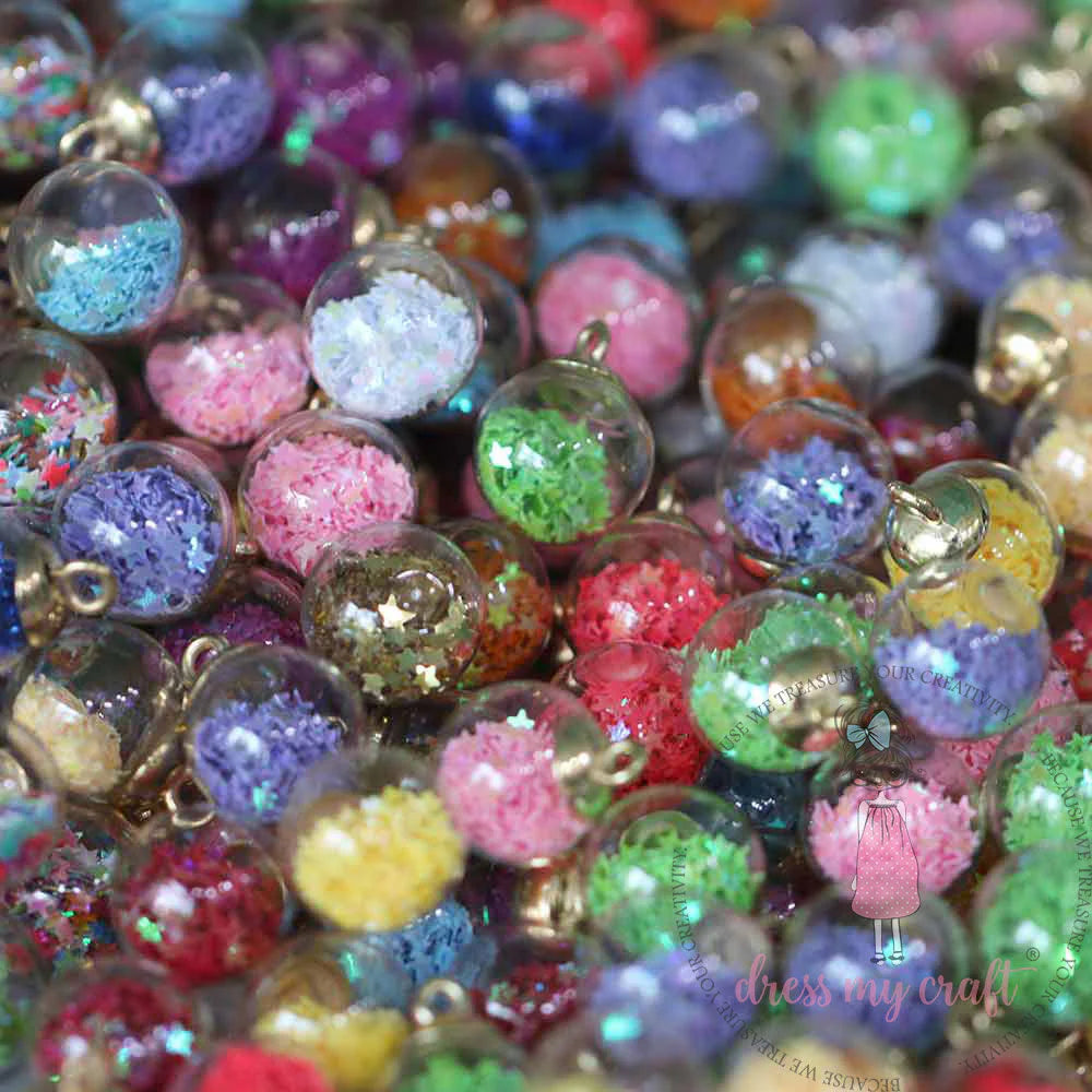 Star Sequins - Glass Balls (destash)