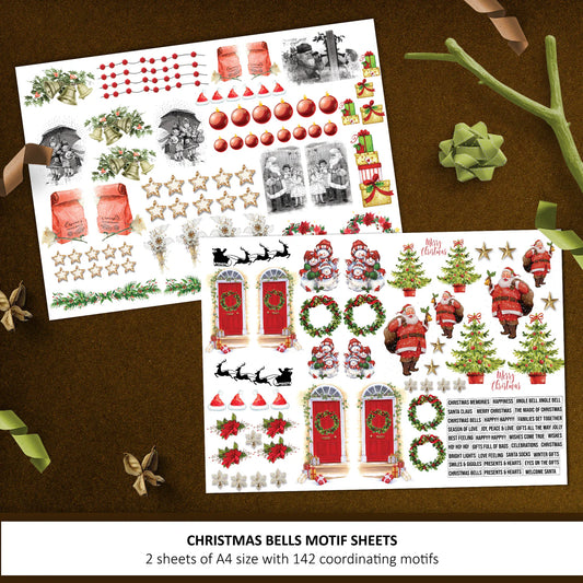 Christmas Bells Motif Sheet