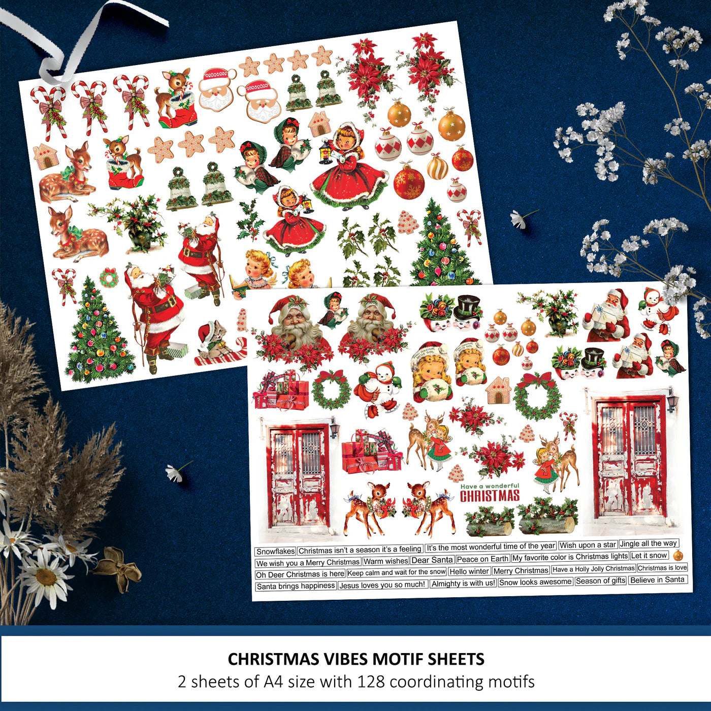 Christmas Vibes Motif Sheets