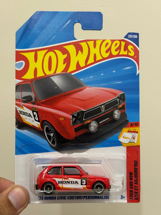 Hot Wheels - *73 HONDA CIVIC CUSTOM/PERSONNALISE