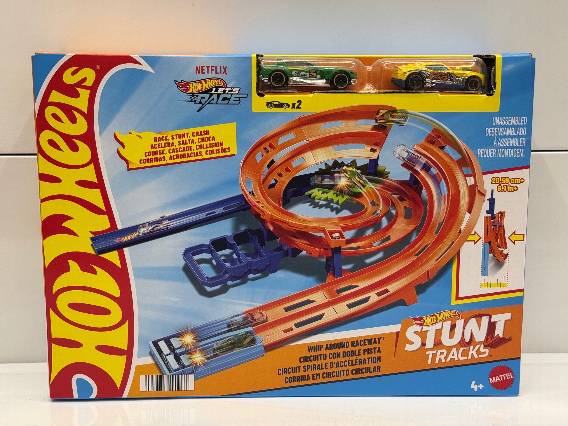 Hot Wheels Whip Around Raceway Stunt Tracks