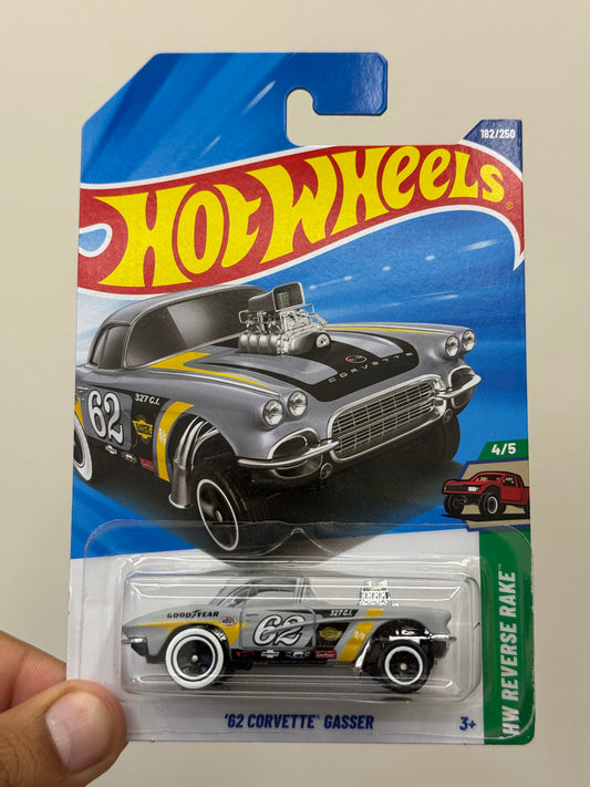 Hot Wheels - 62 CORVETTE GASSER (J2025)