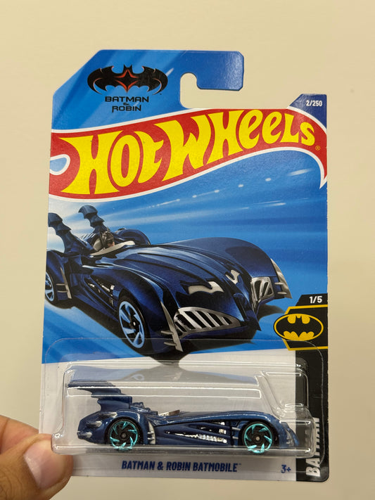 Hot Wheels - BATMAN & ROBIN BATMOBILE (J2025)