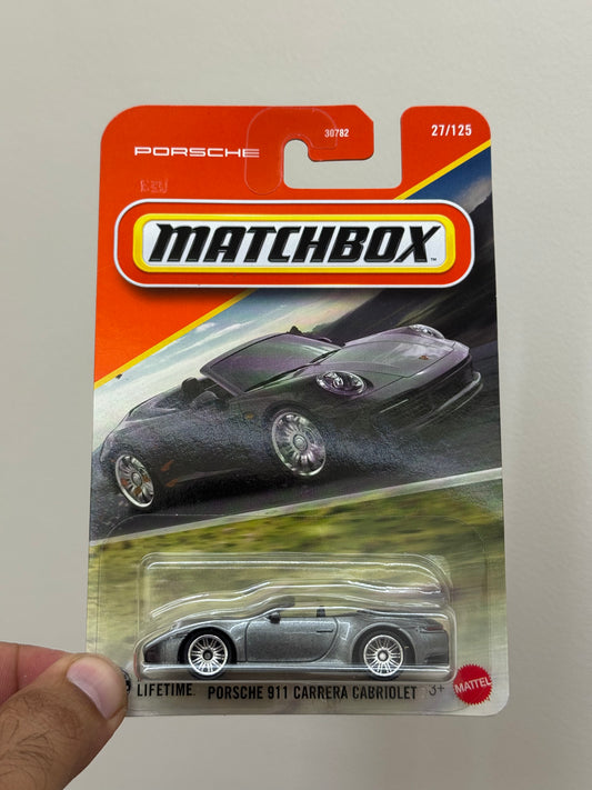 Matchbox - PORSCHE 911 CARRERA CABRIOLET
