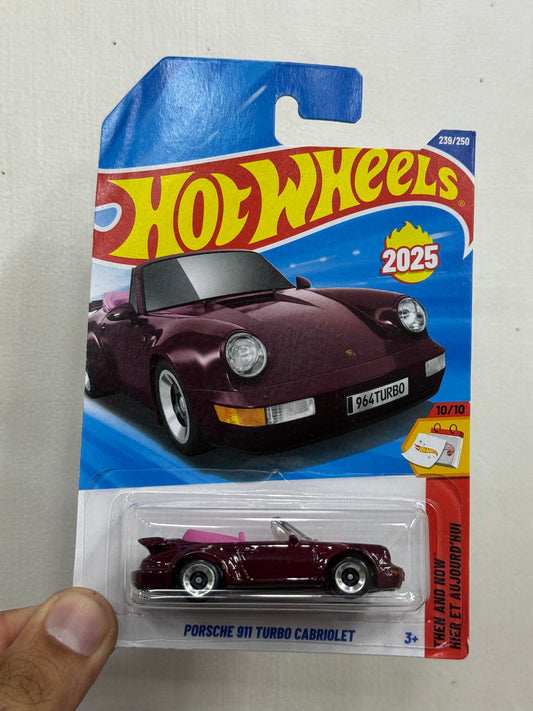 Hot Wheels - PORSCHE 911 TURBO CABRIOLET (N2025)