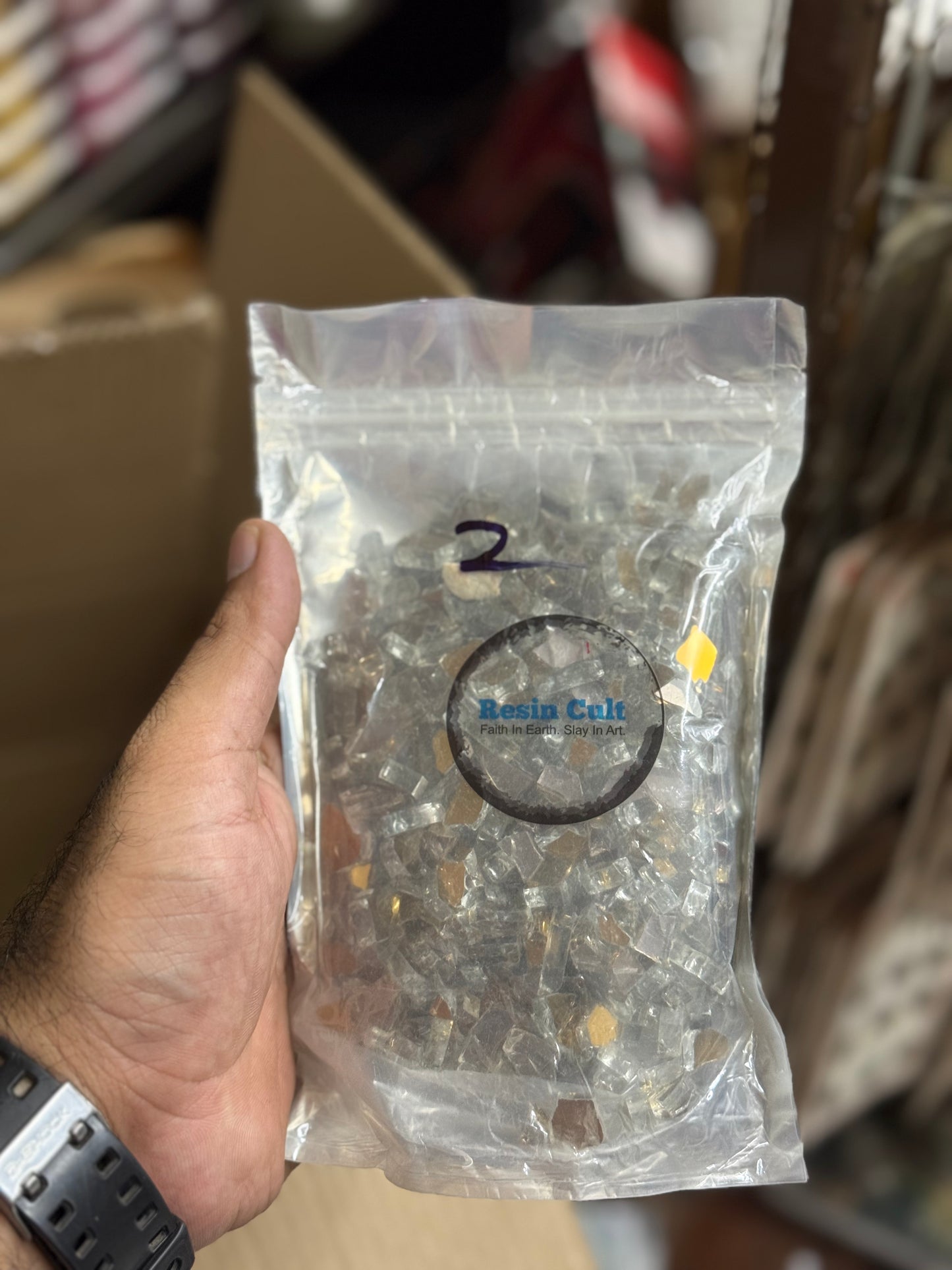 Fire Pit Stone 500gm - 2 no.