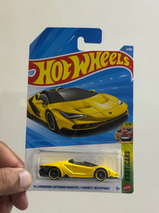 Hot Wheels - 16 LAMBORGHINI CENTENARIO ROADSTER