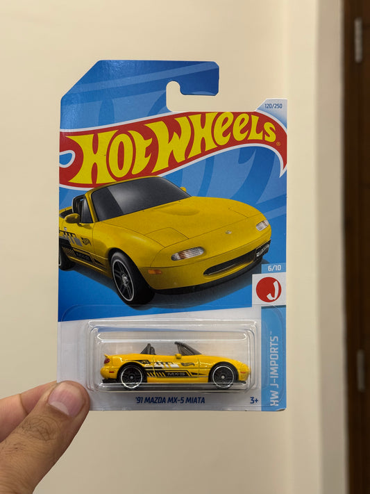 Hot Wheels - 91 MAZDA MX-5 MIATA (A)