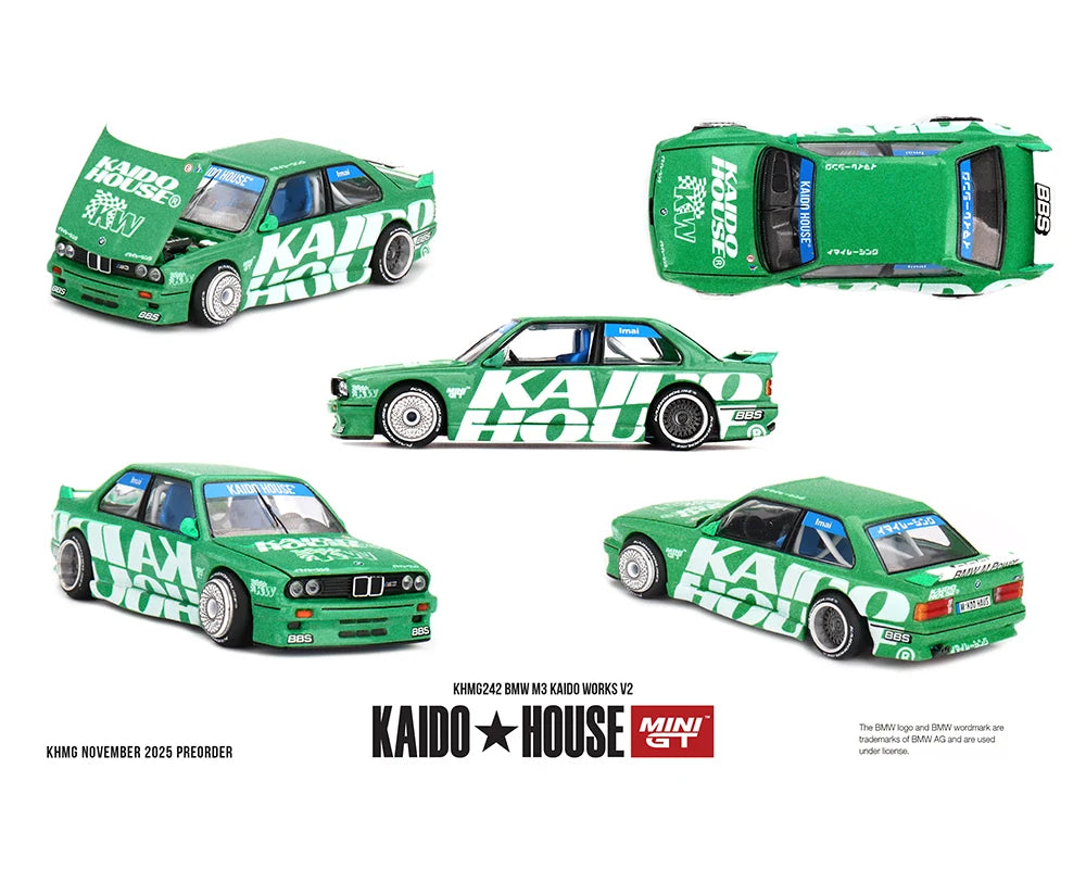 MINIGT KAIDO HOUSE BMW M3 KAIDO WORKS V2 KHMG242