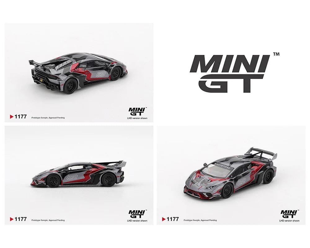 Mini GT LB★WORKS Lamborghini Huracán GT RONIN #1177
