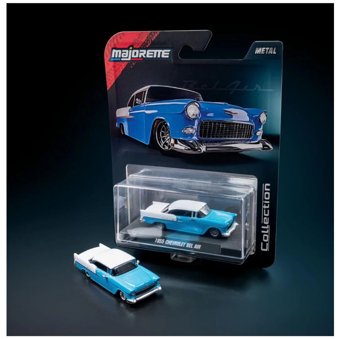 Majorette: Metal Collection - 1955 Chevrolet Bel Air Blue