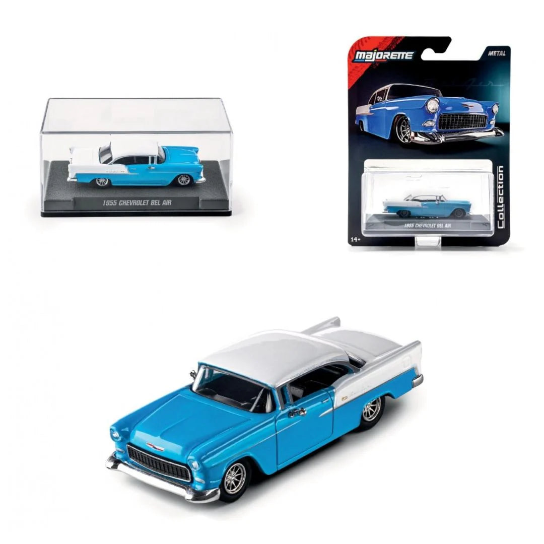Majorette: Metal Collection - 1955 Chevrolet Bel Air Blue