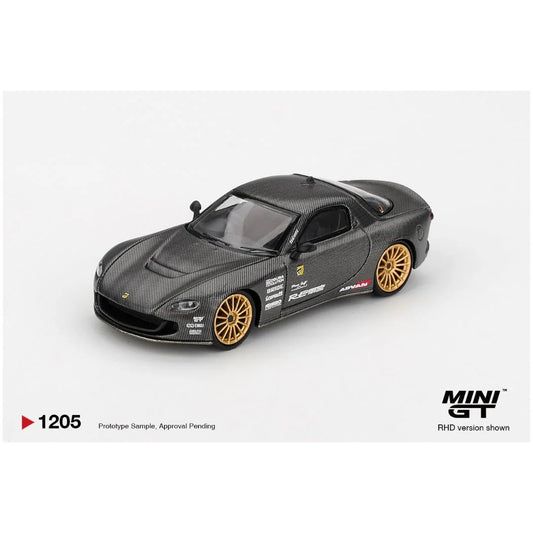 Mini GT Mazda RX-7 RE-AMEMIYA MATSUKIYO KOKU 3 ROTOR NA-7 TAS 2025 #1205