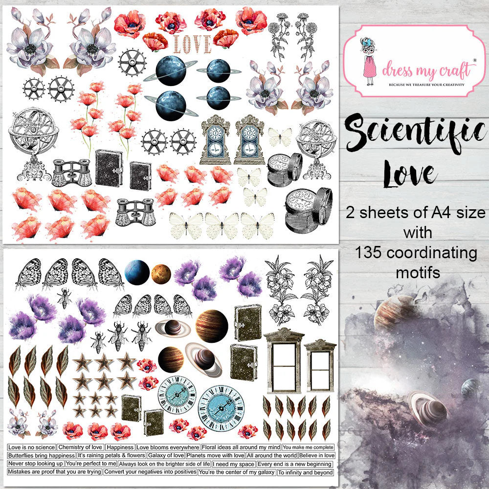 Scientific Love - Motif Sheets